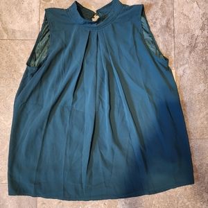 Green dress top